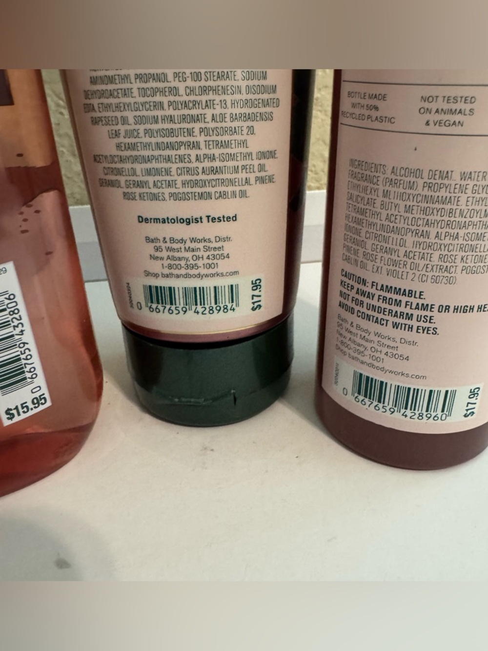 NWT Bath & Body Works 3pc Rose Set - Picture 11 of 11